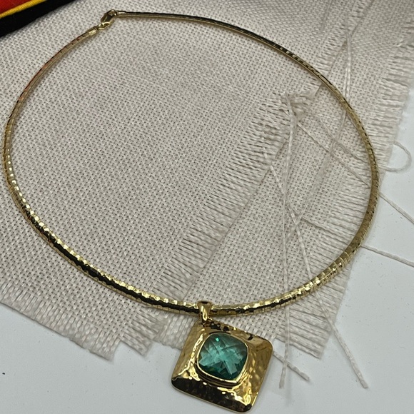 Technibond 18K Gold Over 925 Italy Sterling Silver Pendant Necklace – 30g – Box - Picture 11 of 17